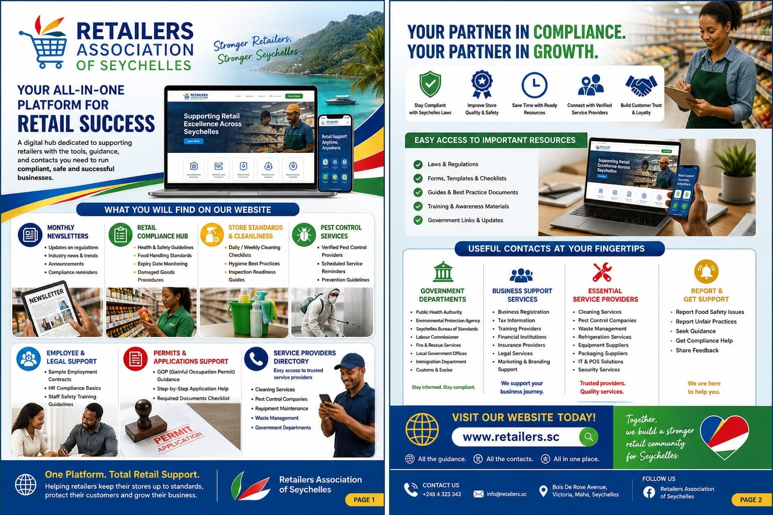 RAS Platform — Retail Support Brochure